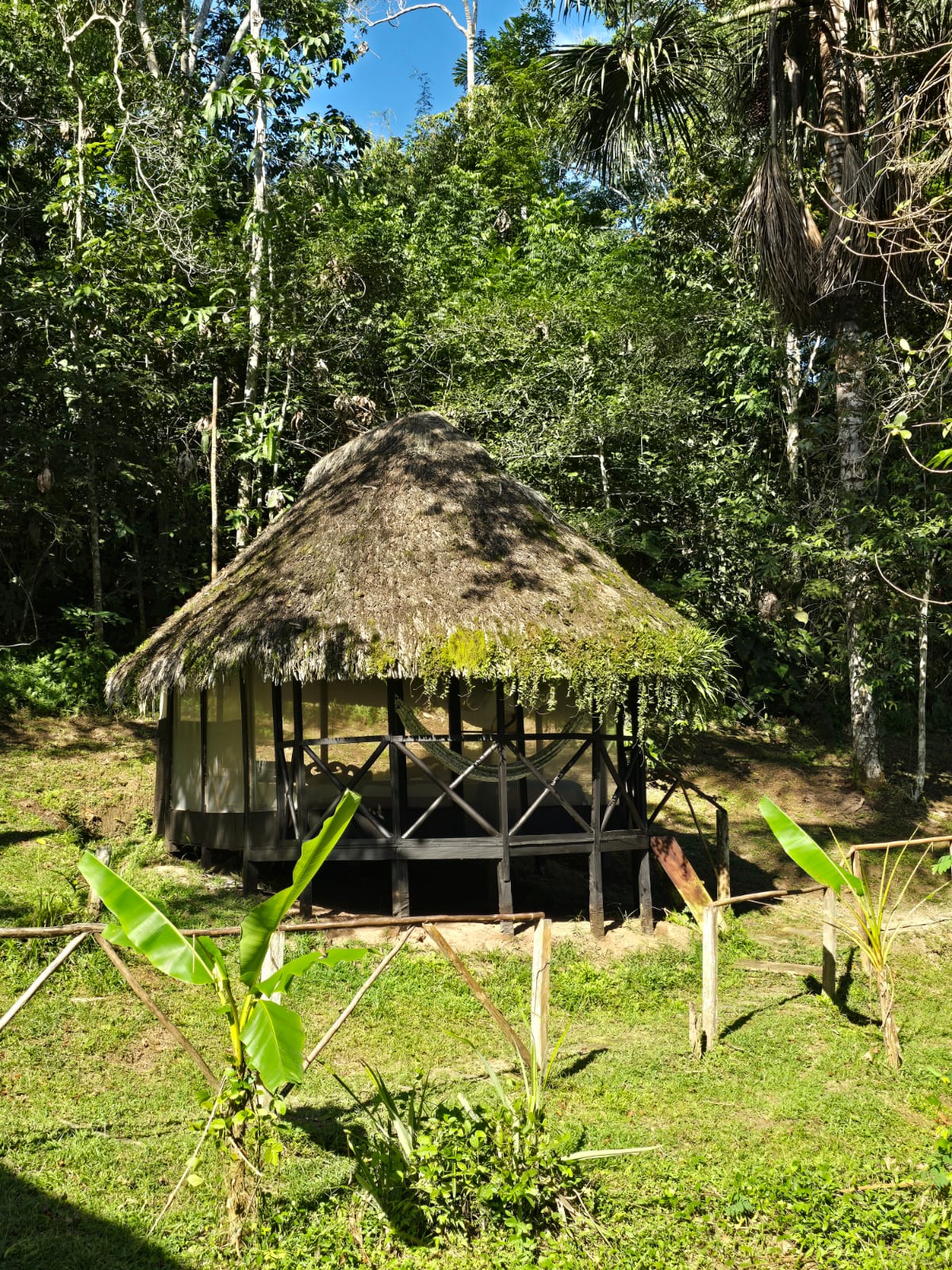 Private tambo cabin at Dreamglade